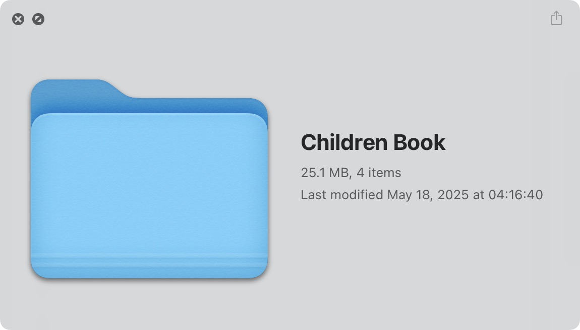 2D Visual Novel Children Book Game Technical Preview Build Size